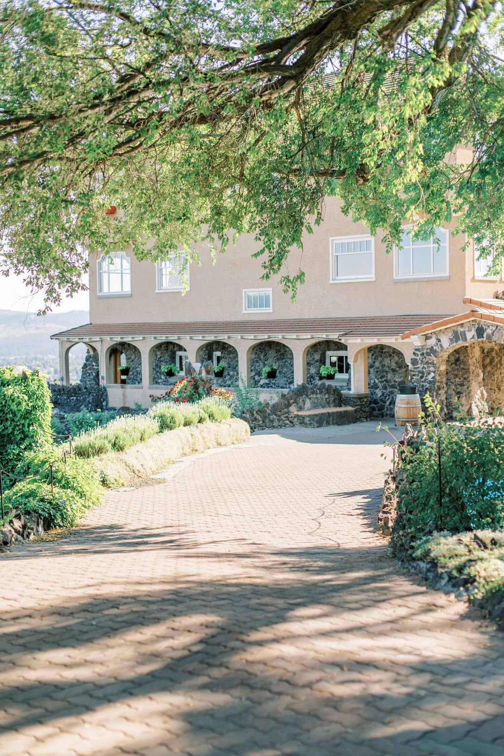 photography of wedding venue blogged
