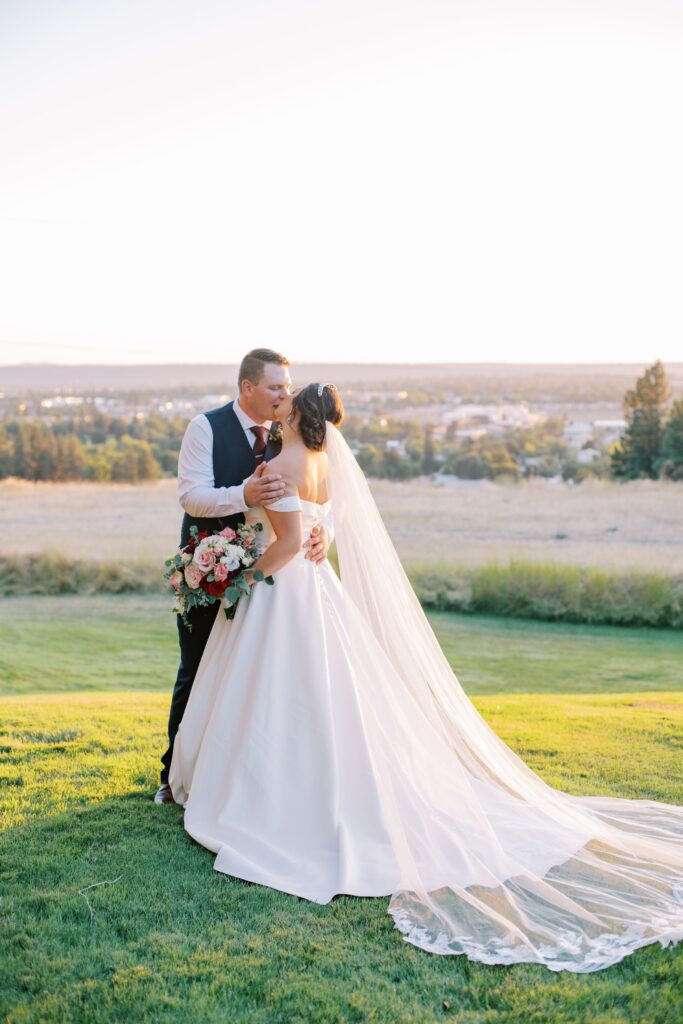couple on wedding day to show good keywords for wedding photographers
