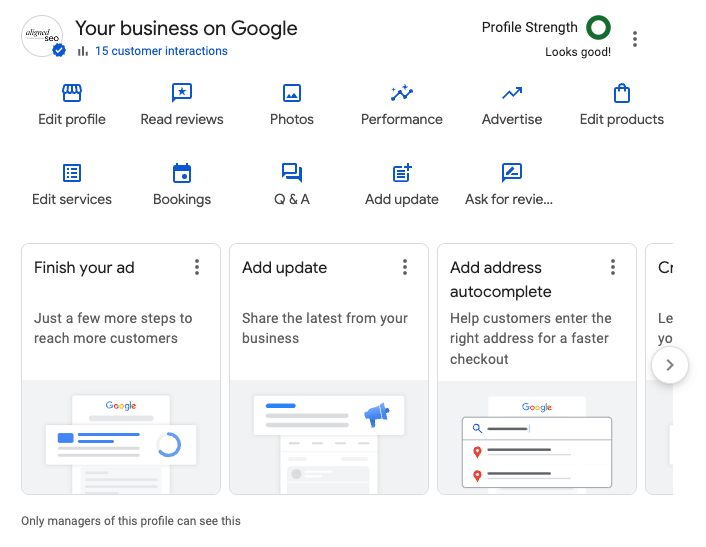 how to optimize your google business profile