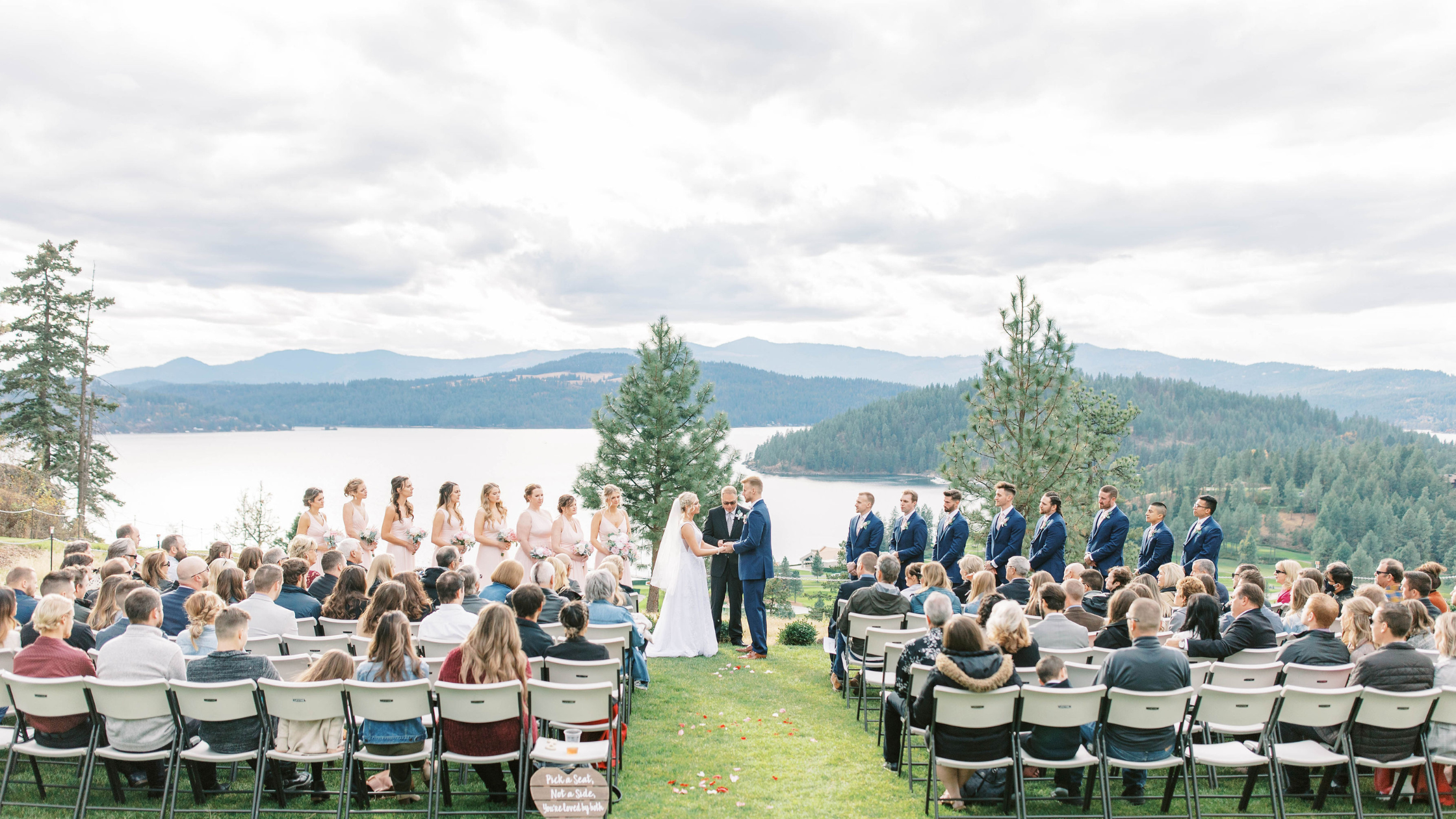 Wedding ceremony to show SEO for wedding venues by Aligned SEO