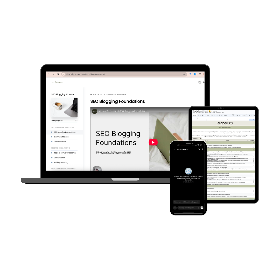 course teaching benefits of having a blog for your business